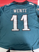 Philadelphia Eagles Carson Wentz Jersey Mens XXL  Nike On Field Dri Fit