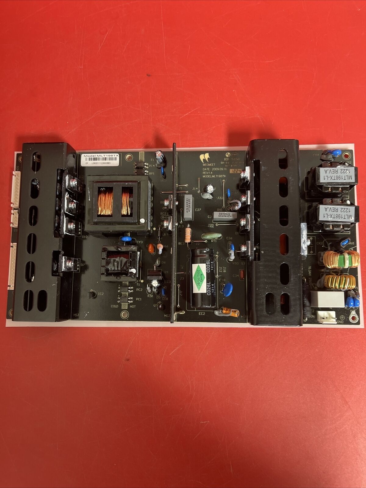 Megmeet Apex LD4088 , LD4688 Power Supply Board MLT198TX , BRAND NEW