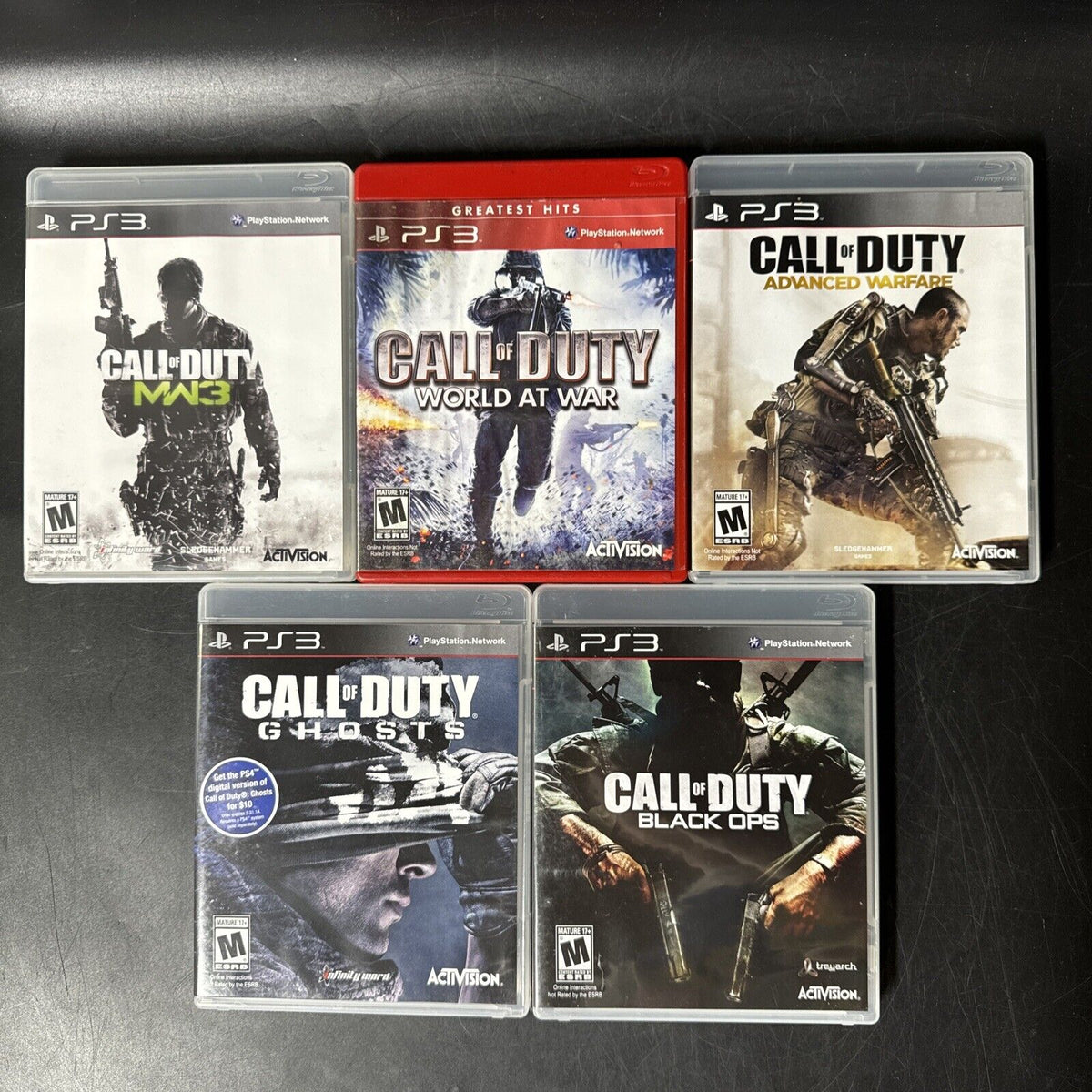 Call of Duty Black Ops PlayStation 3 PS3/ Lot Of 5, *6