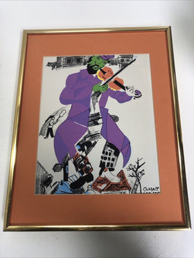 MARC CHAGALL  lithograp print