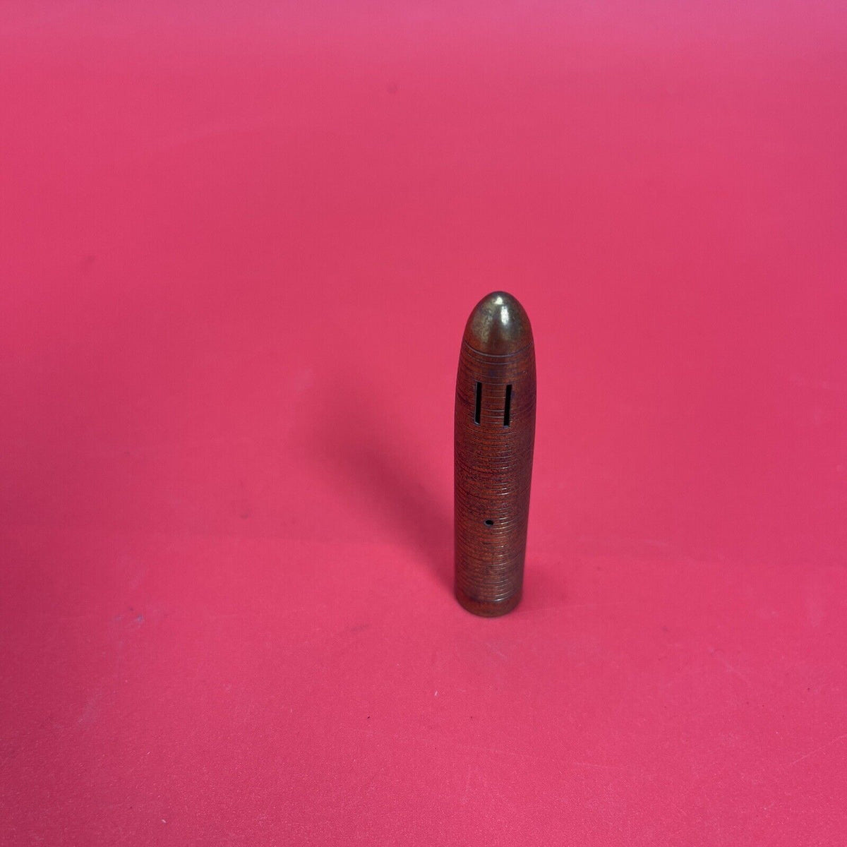 ANTIQUE USA SROUR BRASS PEN WITH LIGHTER