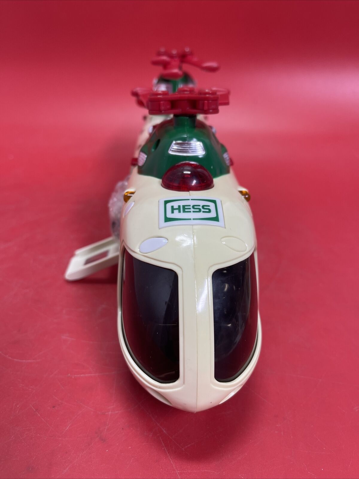 Vintage Hess 2001 Helicopter with Motorcycle and Cruiser/in Box,