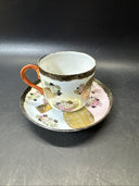 Collectors Vintage Hand Painted Tea Cup & Saucer  Japan