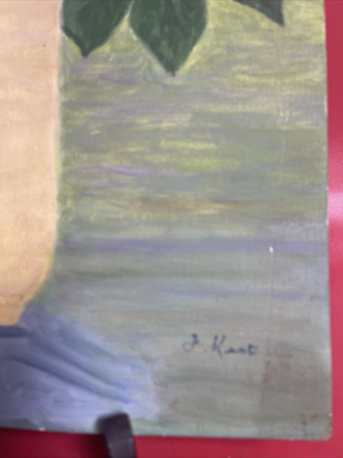 Painting Canvas Pattern Vase Flower