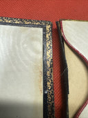 Antique Visiting Card Case with Inlay and Gilt Trim