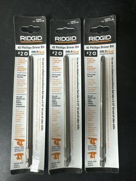 RIDGID  6-1/4 in. Square Collated Screw Gun Bits - AC96603 (Lot of 3)