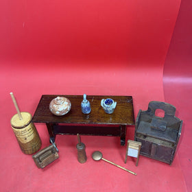 Vintage Dollhouse Furniture Lot  #6