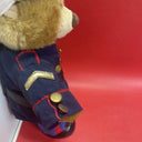 Bear Brown Teddy Bear With Marine Outfit USA Military Plush