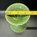 Lenox Summer Terrace Green Ivy Majolica Candlestick Holder/ Lot 2