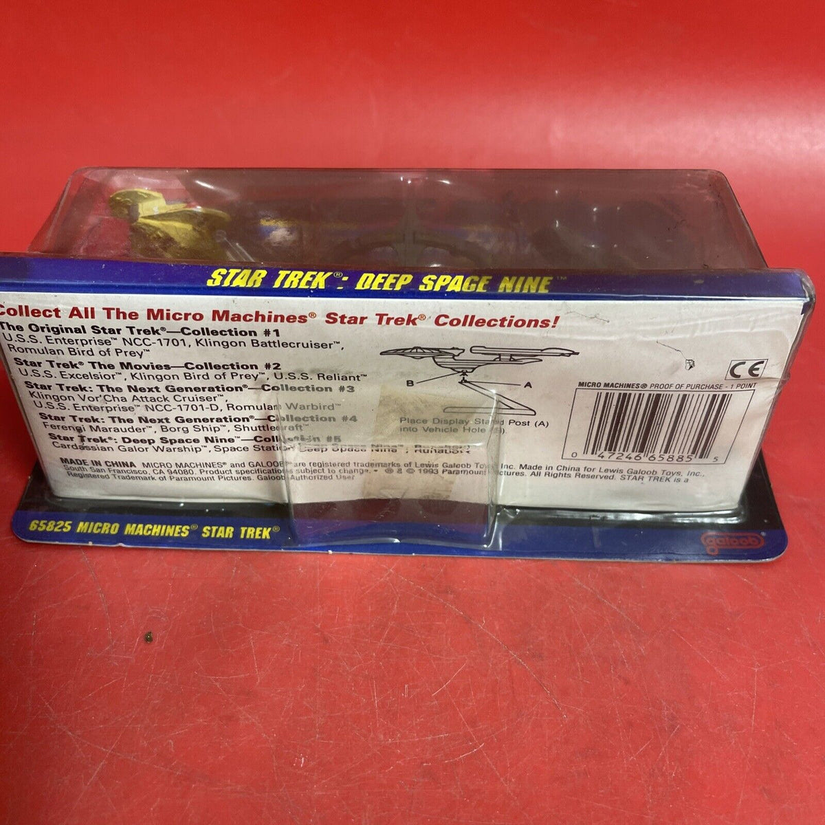 Galoob- Micro Machines Lot- Star Trek Next Gen, Movies, Original, Generations 5