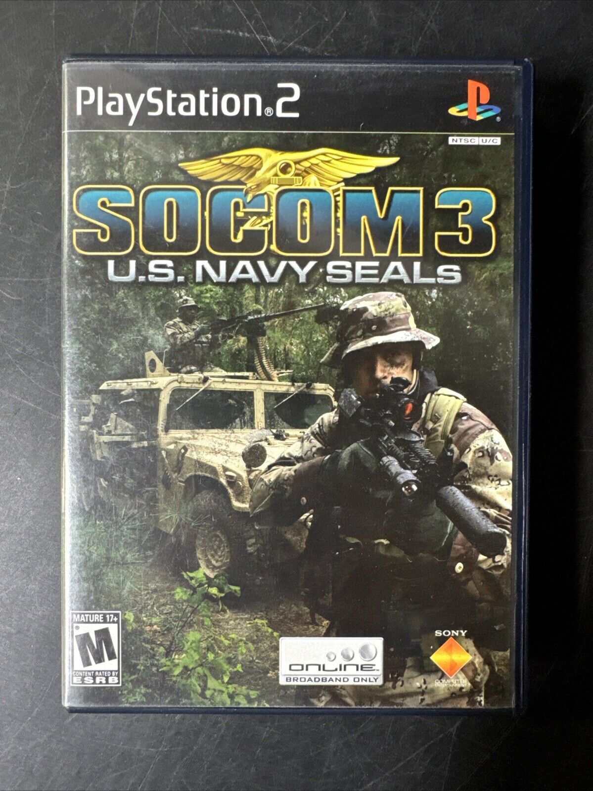 Lot Of 3 PS2 Playstation 2 Video Games Socom