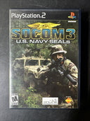 Lot Of 3 PS2 Playstation 2 Video Games Socom