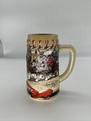 Vintage Budweiser Clydesdale Beer Stein Mug/Set Of 2