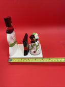 Adorable Snowman Napkin Holder w/ Salt and Pepper Set