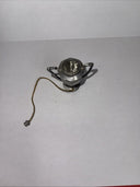 Antique German Dollhouse Gerlach Metal Teapot and Accessories 1:12 Miniature