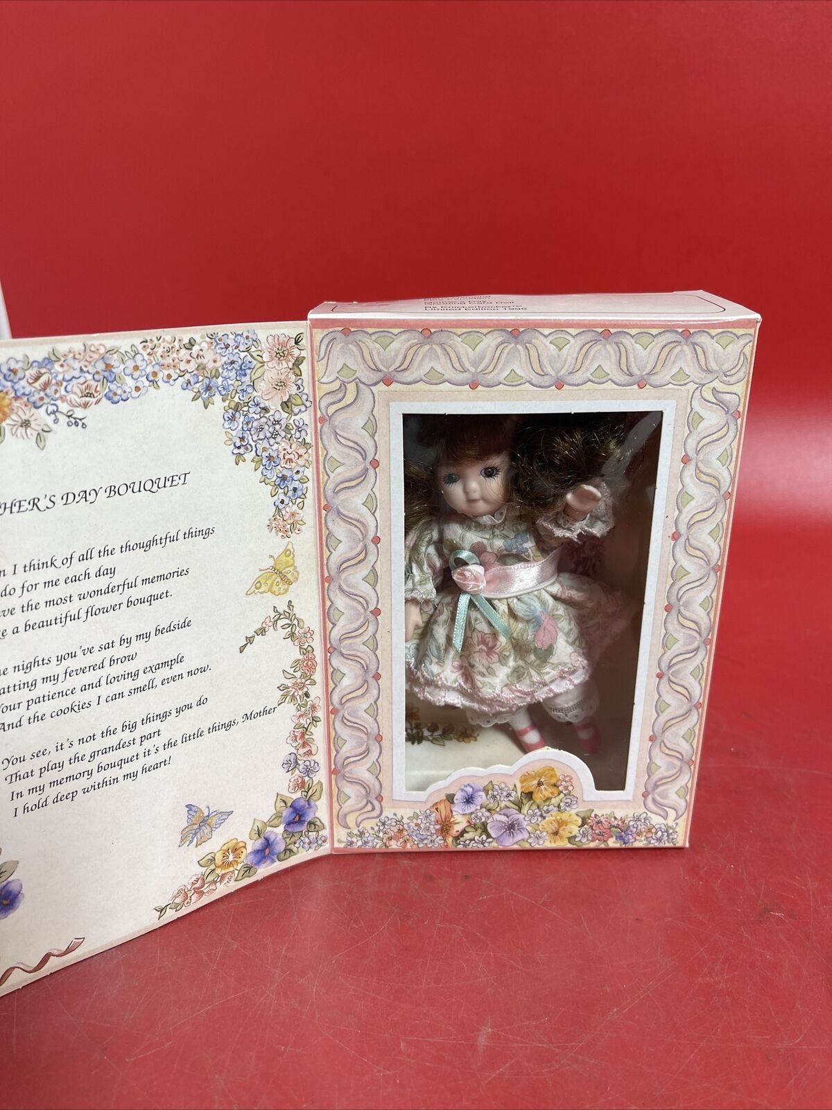 Marie Osmond Greeting Card Mini Porcelain Dolls 1993-95  Lot of 3