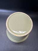 Ceramic Green Planter With Underbowl 5”x 6.1/3”