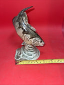 ART DECO  Porcelain PERCH FISH FIGURINE