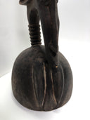 Lg Bamana Male Antelope Chiwara Helmet From Mali, Africa
