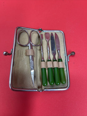 Vintage Nail Kit Made In Germany 5 Puece Set