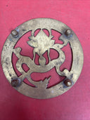Vintage Brass Trivet with Pattern Lot 3 #8