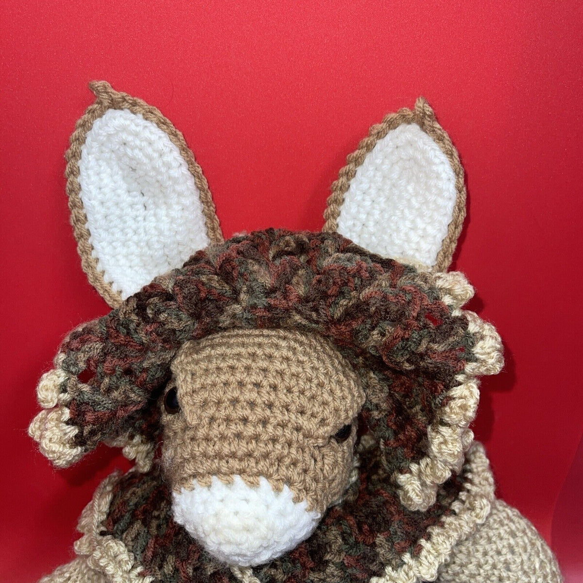 Handmade Crochet Animal Toys Funny Doll Baby Gift 22”