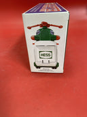 Vintage Hess 2001 Helicopter with Motorcycle and Cruiser/in Box,