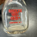 VINTAGE BREEZE HILL DAIRY CHATHAM NY, HALF PINT