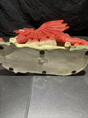 Design Toscano The Red Welsh Dragon Statue Wales Cymru