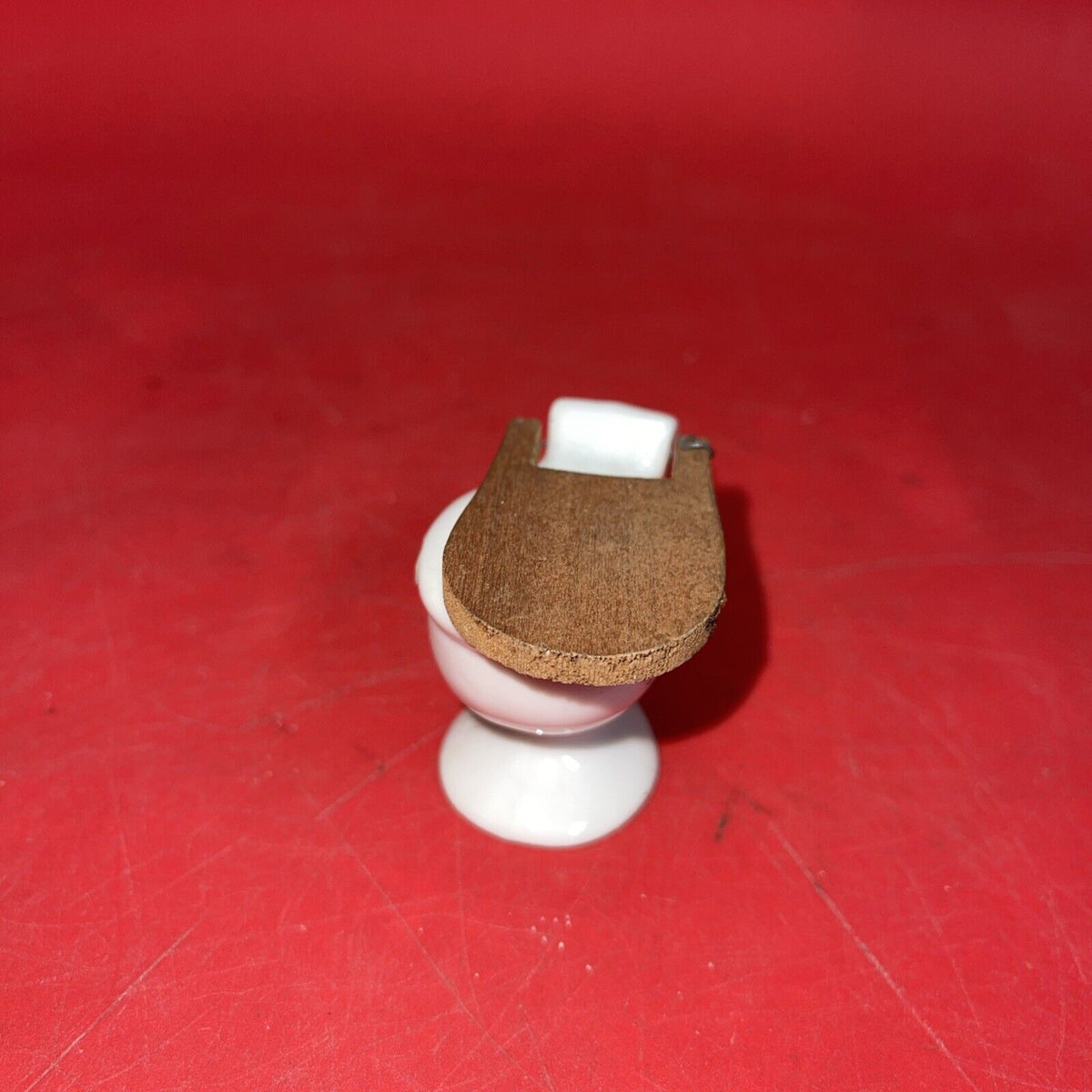 Vintage Dollhouse Furniture - Bathroom Porcelain or Ceramic - Tub, Sink, Tiolet