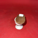 Vintage Dollhouse Furniture - Bathroom Porcelain or Ceramic - Tub, Sink, Tiolet