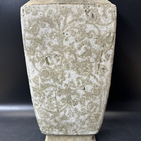 Handcrafted Stone Ware Floral Vase