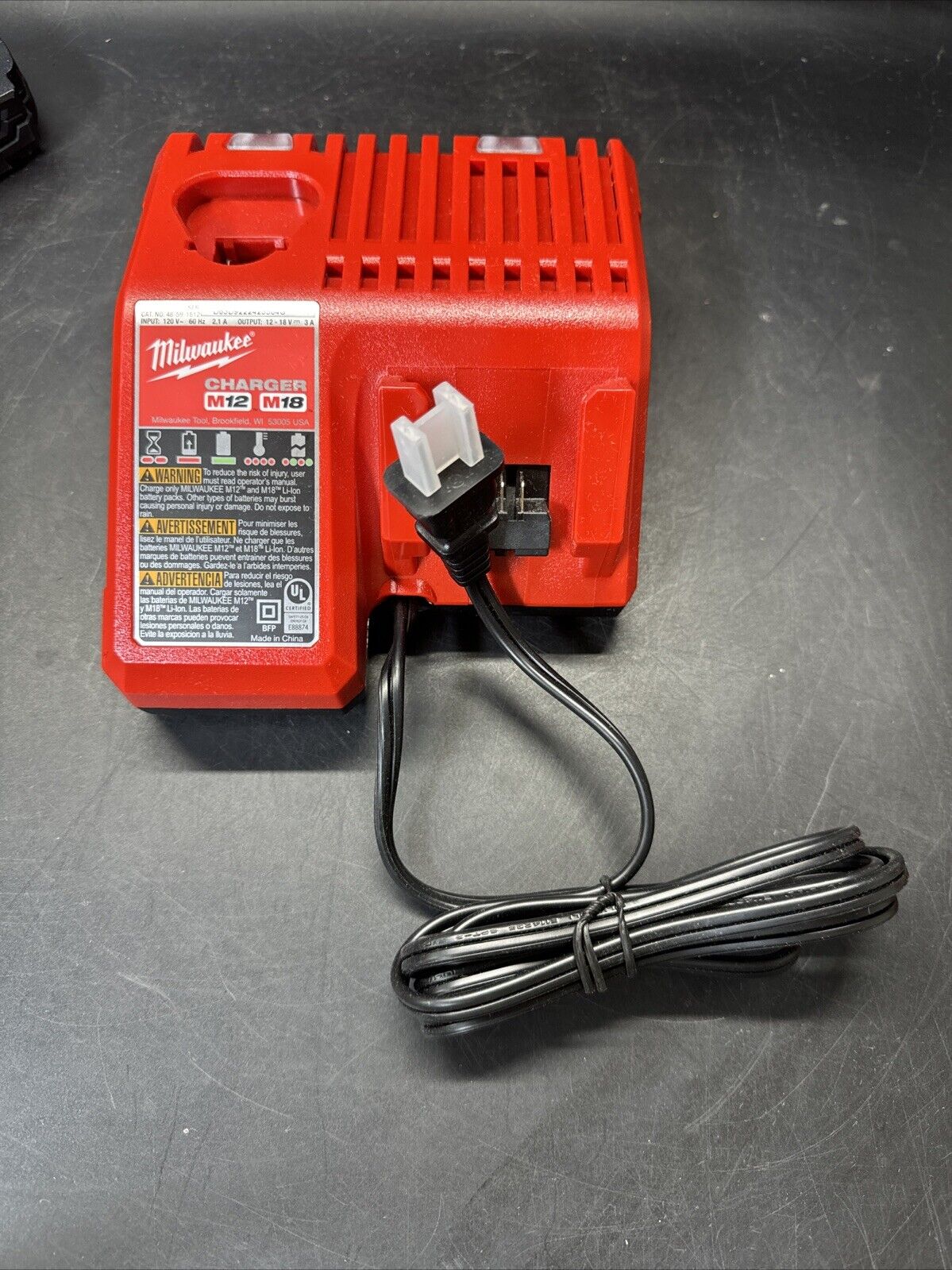 Milwaukee M18 3601-20 Drill Driver, Charger And Battery