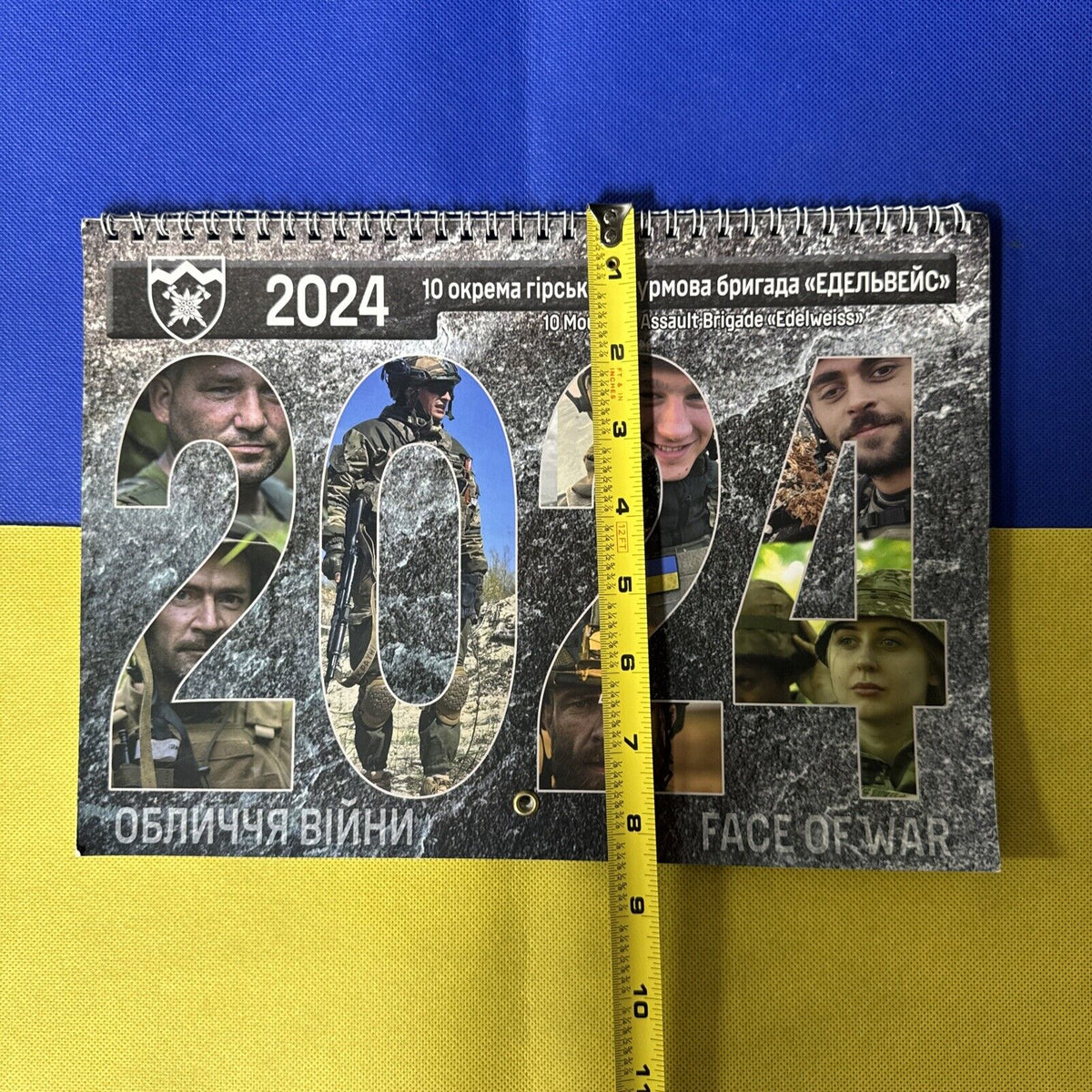 🇺🇦 Ukrainian Military Wall Army Calendar 2024