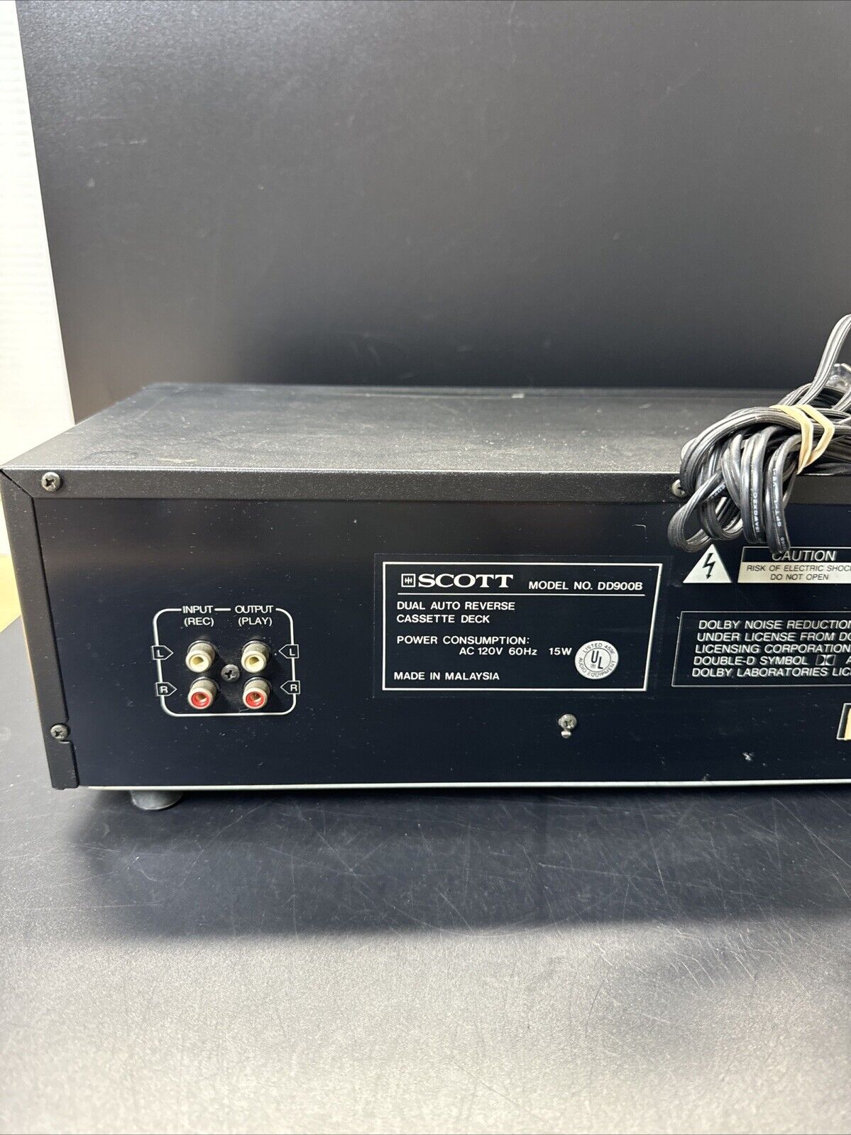 Scott Dual Auto Reverse Model DD900B