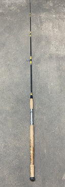 6’6” South Bend GLADDING Outdoorsman Spinning Rod, 1 Pc Vintage Wood Handle