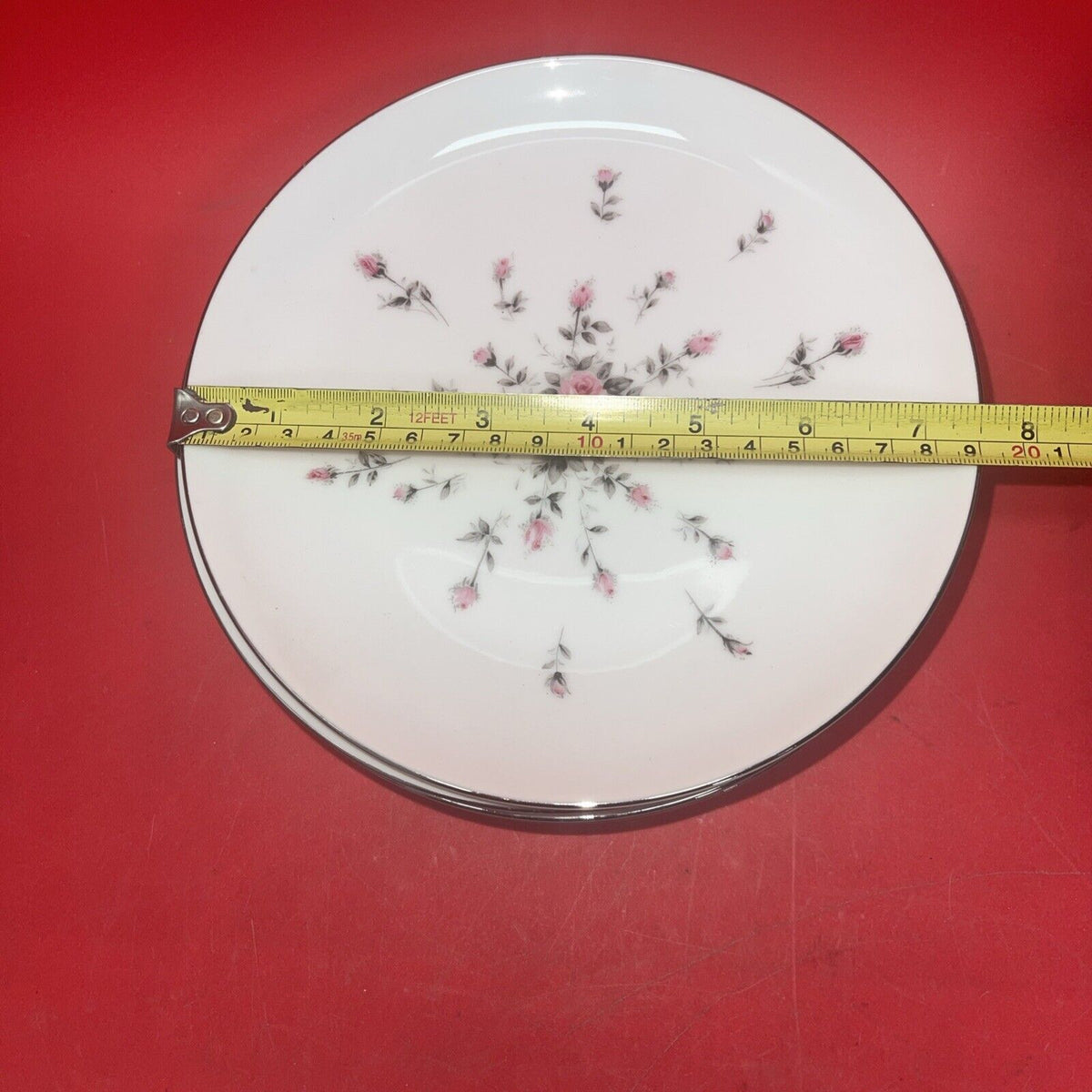 HARMONY HOUSE FINE CHINA "ROSEBUD", Salad  Plate # 3534 Lot 6