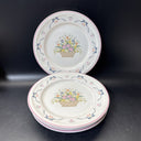 Sango Stoneware Chesapeake Plate 7.5”/ Set Of 5
