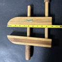 Craftsman Walnut and Maple wooden clamp S/N17319