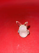 Crystal figurine Bunnies, Swan and Flower