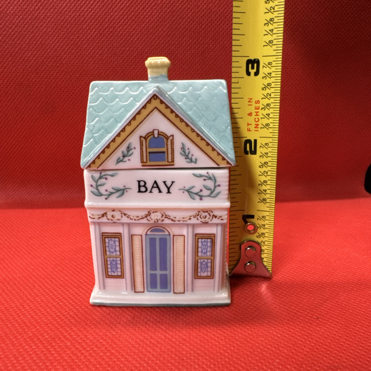 Vintage 1989 Lenox Spice Village BAY Jar With Lid