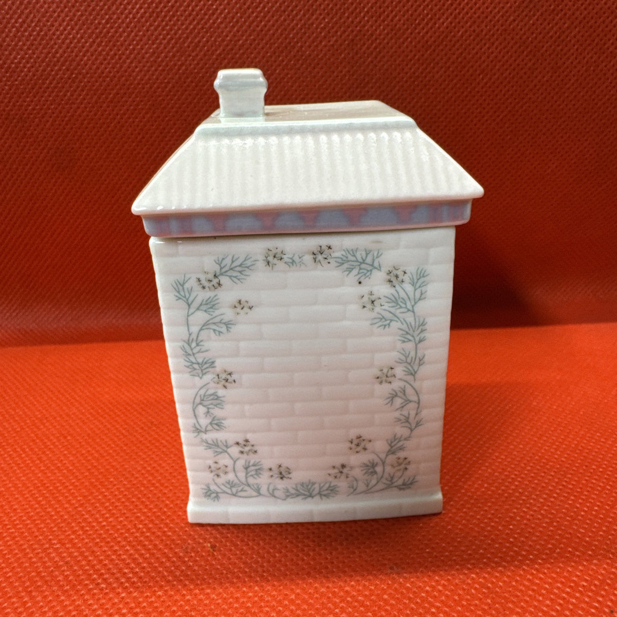 Vintage 1989 Lenox Spice Village DILL Jar With Lid