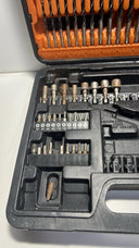 Drill Bit Set/Screwdriver Bit Set Combo. Some parts are lost