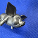 Vtg Hudson Pewter WF Pig THE HAM Figurine