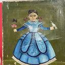 Painting Of Girl By Agapito Engel Cifuentes Mexican , not signed