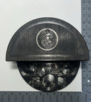 Vintage 1920s Art Deco Black Bakelite Compact Case – Rare Collectible