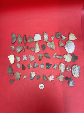Vintage Indian Artifact Lot 50 *