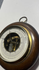RARE: Vintage 7.5" Face Wall Barometer, by A. Schüren, Köln, Marzellenstr. 53