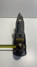 Stanley Plane 12-004 No.4 Bench  9-3/4" long 2" blade Made USA wood handles