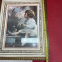 Matted Framed Zula Kenyon Bluebird of Happiness Print Picture 20 X 16 Christian